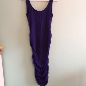 Isabella Oliver ruched maternity tank dress